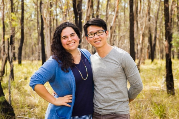 Emily and Tong Troeung